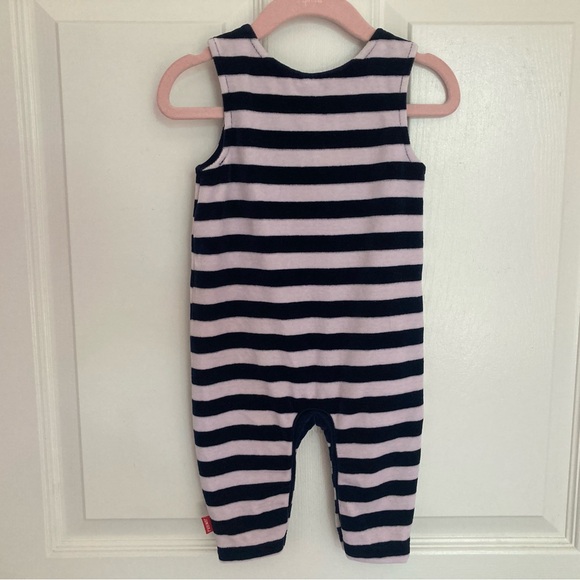 Jasper Conran Junior J velour overalls, size 3-6 months - Picture 7 of 11